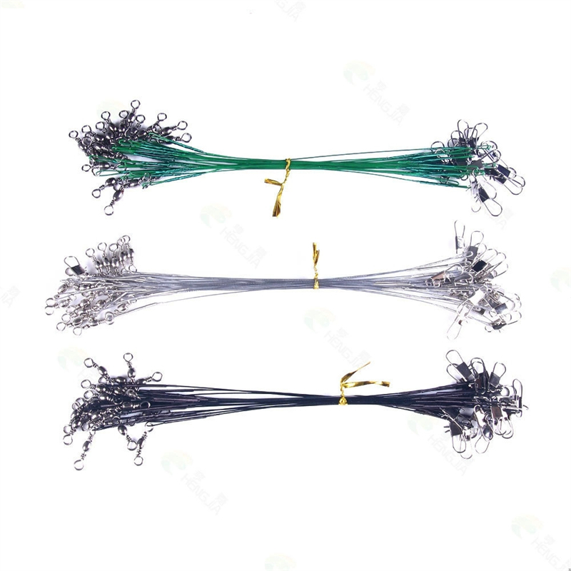 Leader Line - 20PCS Anti Bite Steel Wire Leader