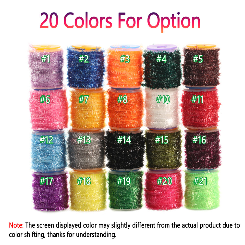 2 Spools Fly Tying Ice Chenill - Ice Fishing Line review and price