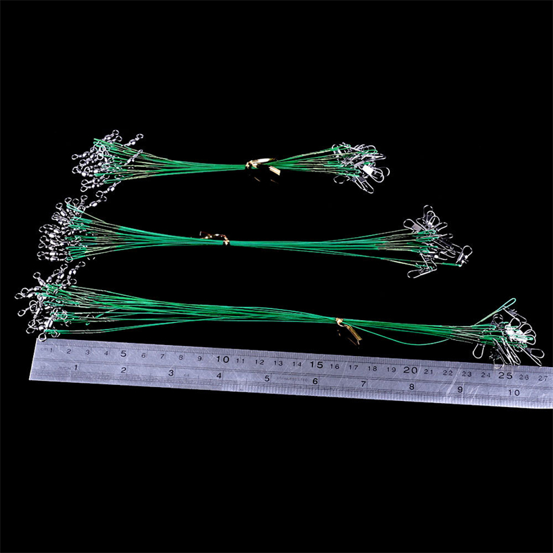 20PCS Anti Bite Steel Wire Lea - Leader Line review and price