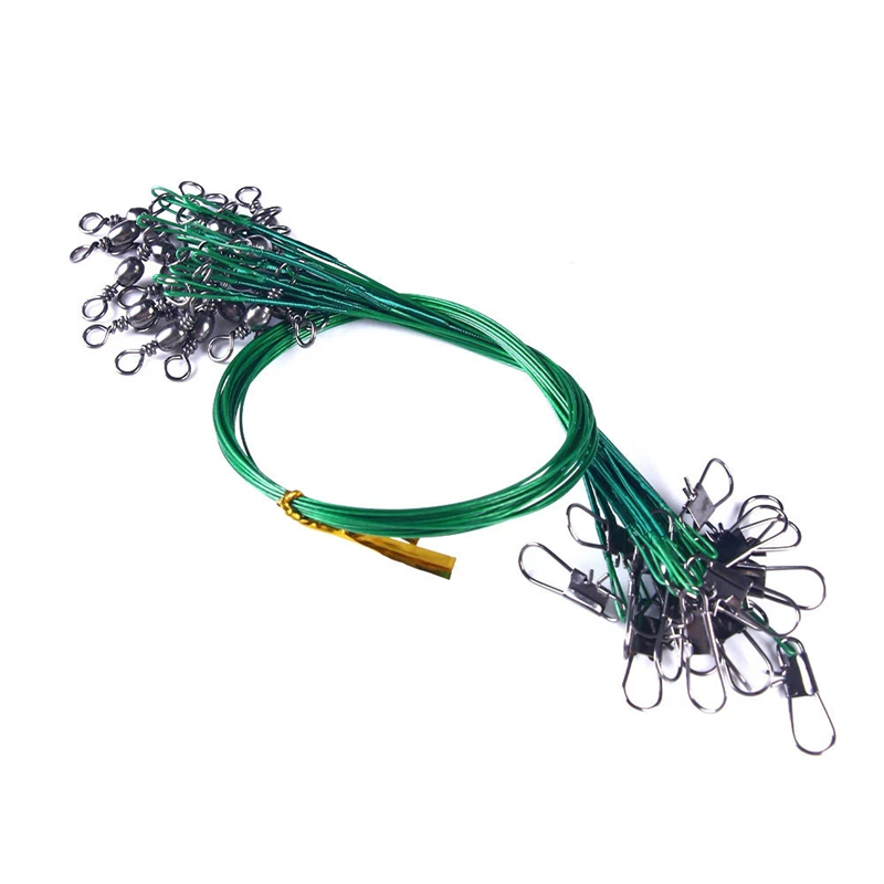 20PCS Anti Bite Steel Wire Lea - Leader Line review and price