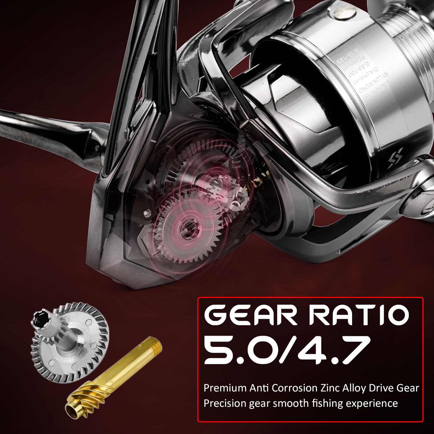 Sougayilang Spinning Reel 1000 - Kastking Reel Zephyr review and price
